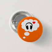Badge Rond 2,50 Cm J'aime penser à la musique (Devant & derrière)