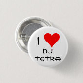 Badge Rond 2,50 Cm J'aime tétra (Devant & derrière)