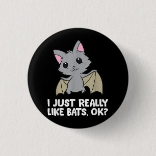 Badge Rond 2,50 Cm J'Aime Vraiment Les Chauves-Chauves-Chauves.