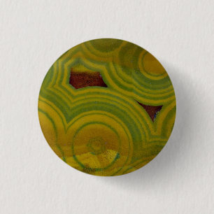 Badge Rond 2,50 Cm Jasper océan à taches jaunes