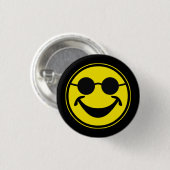 Badge Rond 2,50 Cm Jaune sans visibilité + votre backg. et idées (Devant & derrière)