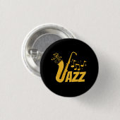 Badge Rond 2,50 Cm Jazz (Devant & derrière)