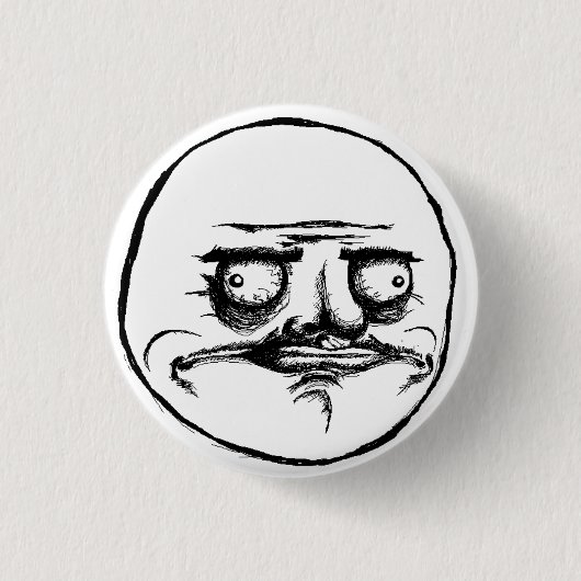 BADGE ROND 2,50 CM JE GUSTA MEME (Devant)