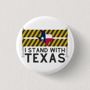 Badge Rond 2,50 Cm Je Me Trouve Avec Le Texas