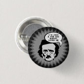 Badge Rond 2,50 Cm Je ne suis qu'un poe (Devant & derrière)