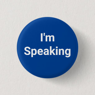 Badge Rond 2,50 Cm Je parle