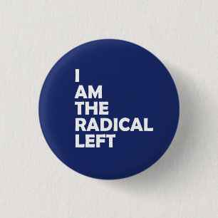 Badge Rond 2,50 Cm Je reste radical