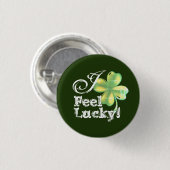Badge Rond 2,50 Cm Je suis Feel Lucky ! Button (homonymie) (Devant & derrière)