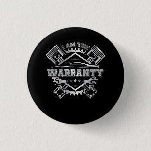 Badge Rond 2,50 Cm Je Suis Garantie Race Car Pièces De Réparation Guy