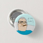 Badge Rond 2,50 Cm je suis hans (Devant & derrière)