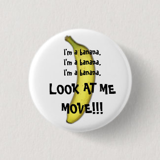 Badge Rond 2,50 Cm Je suis une banane