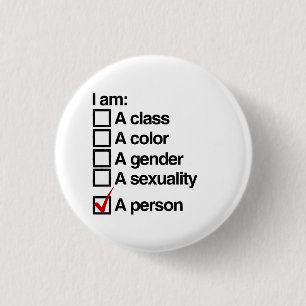 Badge Rond 2,50 Cm Je suis une personne (classe)