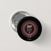 Badge Rond 2,50 Cm Je t'aime maman (Devant & derrière)