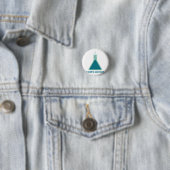 Badge Rond 2,50 Cm Je tends à réagir en exagération becher de la (En situation)