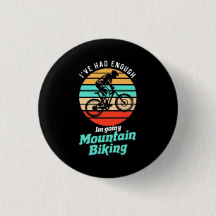 Badge Rond 2,50 Cm Je Vais En VTT