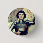Badge Rond 2,50 Cm Jeanne d'Arc (illustration Albert Lynch) (Devant)