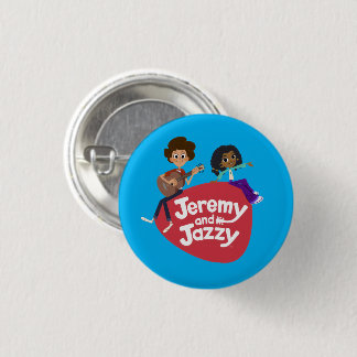 Badge Rond 2,50 Cm Jeremy and Jazzy Button