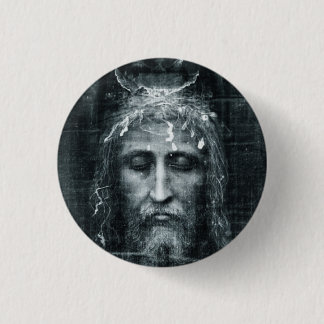 Badge Rond 2,50 Cm Jesus Face 
