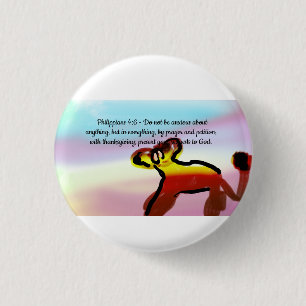 Badge Rond 2,50 Cm jésus, fais quelque chose