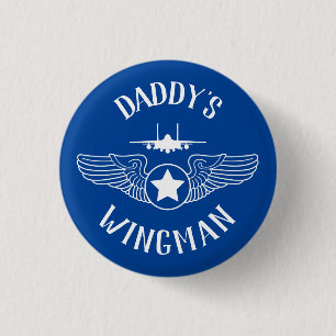 Badge Rond 2,50 Cm Jeu d'aigle de Daddy
