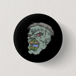 Badge Rond 2,50 Cm Jeune bouton graphique de Frankenstein Pinback