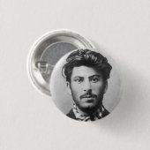 Badge Rond 2,50 Cm Jeune Stalin (Devant & derrière)