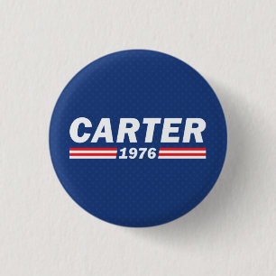 Badge Rond 2,50 Cm Jimmy Carter, Carter 1976