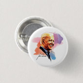 Badge Rond 2,50 Cm Joe Biden - Kamala Harris 2020 (Devant & derrière)