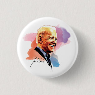 Badge Rond 2,50 Cm Joe Biden - Kamala Harris 2020