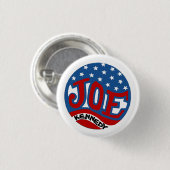 Badge Rond 2,50 Cm Joe Kennedy (Devant & derrière)