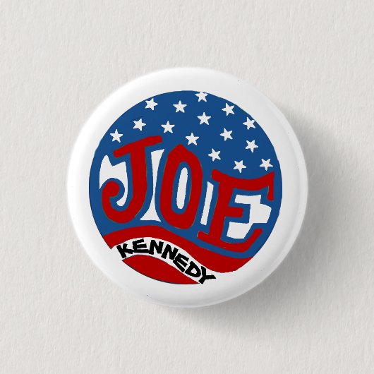 Badge Rond 2,50 Cm Joe Kennedy (Devant)