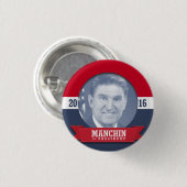 BADGE ROND 2,50 CM JOE MANCHIN 2016 (Devant & derrière)