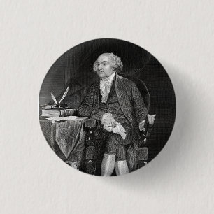 Badge Rond 2,50 Cm John Adams