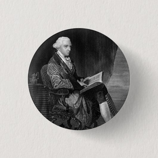 Badge Rond 2,50 Cm John Hancock (Devant)