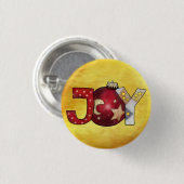 Badge Rond 2,50 Cm Joie (Devant & derrière)
