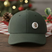 Badge Rond 2,50 Cm Joie de Noël du désert, coutume