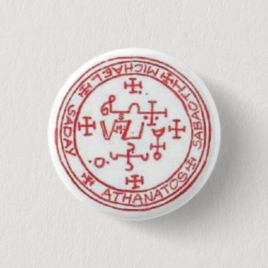 Badge Rond 2,50 Cm Joint de bouton de Michael (Devant)