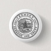 Badge Rond 2,50 Cm Joint du Vermont (Devant)