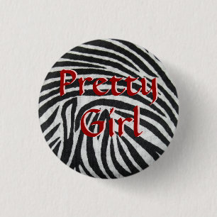 Badge Rond 2,50 Cm Joli bouton de fille