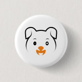 Badge Rond 2,50 Cm Joli rose (Devant)
