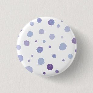 Badge Rond 2,50 Cm Jolie œuvre d'art à points avec des coups de pince