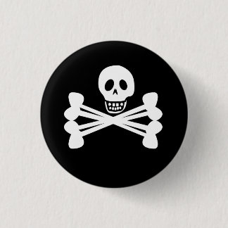 Badge Rond 2,50 Cm Jolly roger