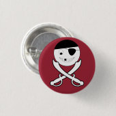 Badge Rond 2,50 Cm Jolly roger convivial (Devant & derrière)