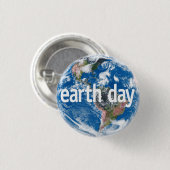 Badge Rond 2,50 Cm Jour des terres (Devant & derrière)