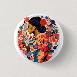 Badge Rond 2,50 Cm Journée internationale de la femme