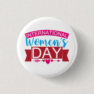 Badge Rond 2,50 Cm Journée internationale de la femme