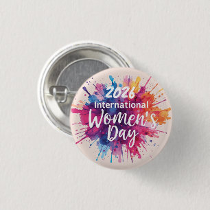 Badge Rond 2,50 Cm Journée internationale des femmes 2026