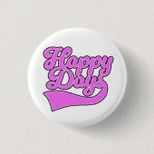 Badge Rond 2,50 Cm Jours heureux (Devant)