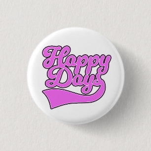 Badge Rond 2,50 Cm Jours heureux