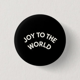 Badge Rond 2,50 Cm Joy to the World